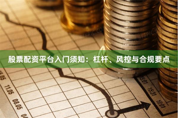 股票配资平台入门须知：杠杆、风控与合规要点