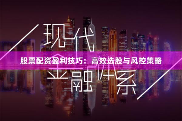 股票配资盈利技巧：高效选股与风控策略